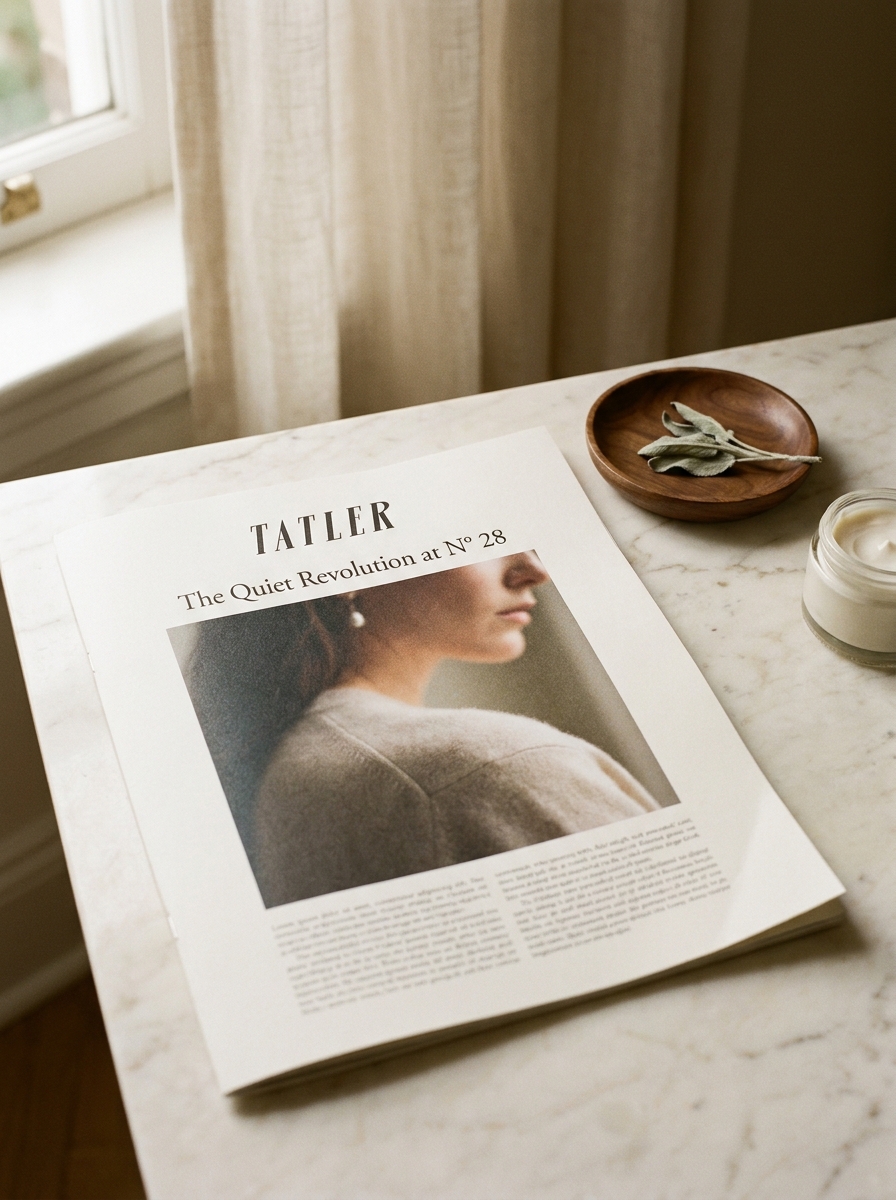 Tatler editorial — The Quiet Revolution at N° 28
