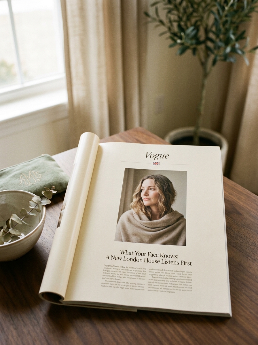 Vogue UK editorial — What Your Face Knows